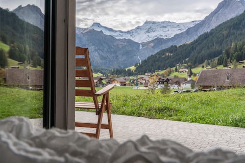 Pure energy, flat with waterfall view