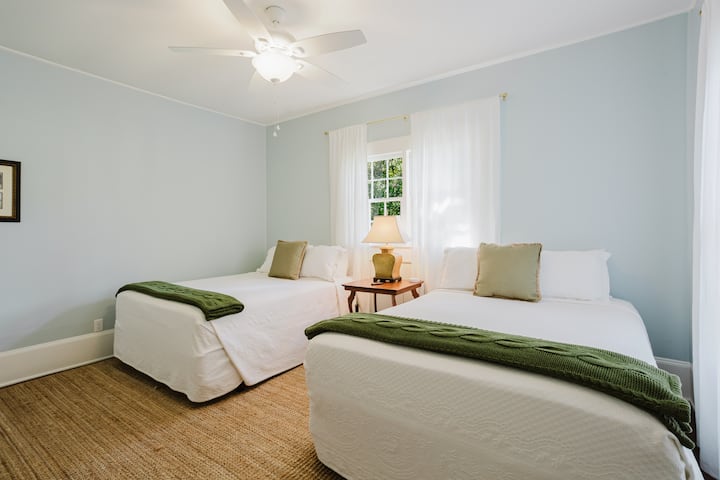 Wood Duck Suite | 2 Queen Beds | Private Bath with Walk-in Shower