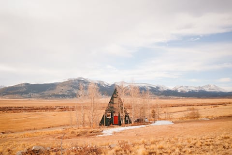 Summer Discount| Romantic escape| A-Frame | HotTub