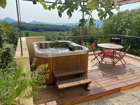 Le Mas du Rochet | Private Spa & Panoramic View
