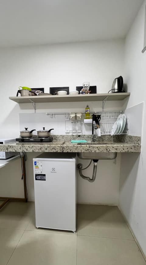 Airbnb em destaque: Ap. 09 - Simple space and privileged location em Vila Velha