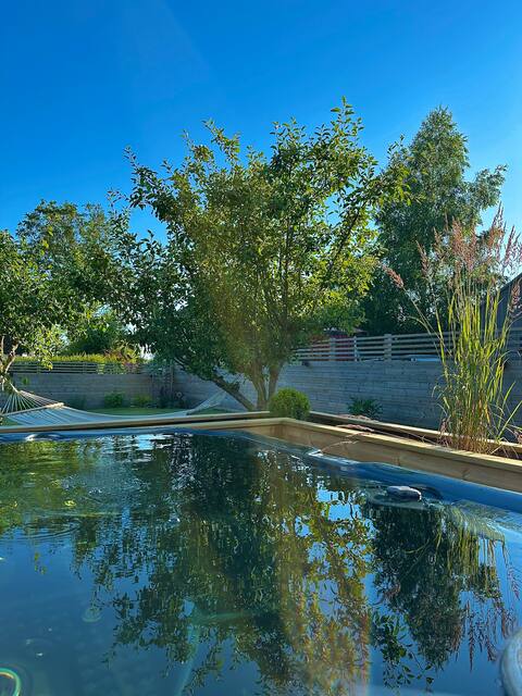 A whole house in the summer idyll