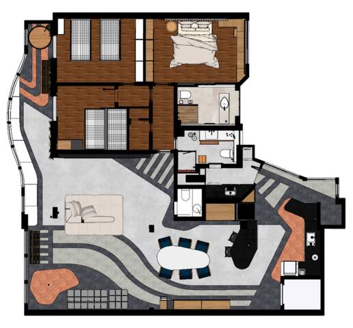 Stunning 3bd: All Brazilian Design Copa Beachfront gallery image 4