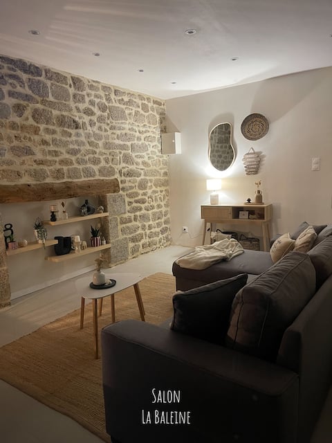 Top Airbnb: La Baleine 200 m from the beaches for 5 people. Trévignon in Trégunc