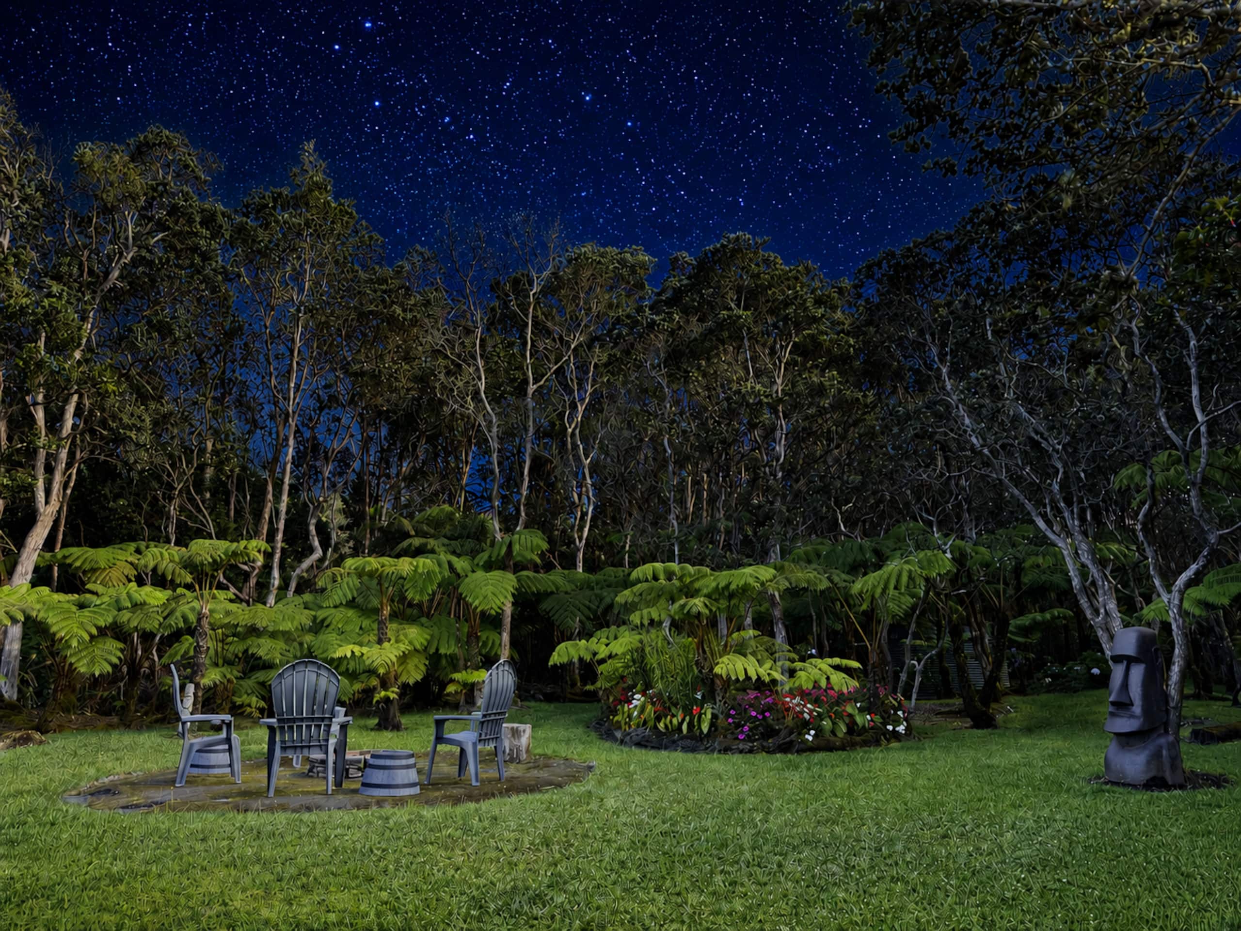 Private Rainforest Tiki Cottage•5 Min Volcanoes NP - Image 9