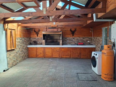 Beautiful house and gazebo