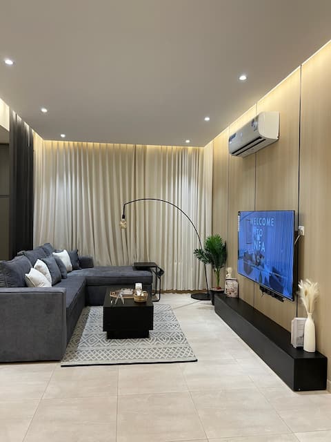 NFA CO| 2BR Apartment stylish stay in Irqah Dist.