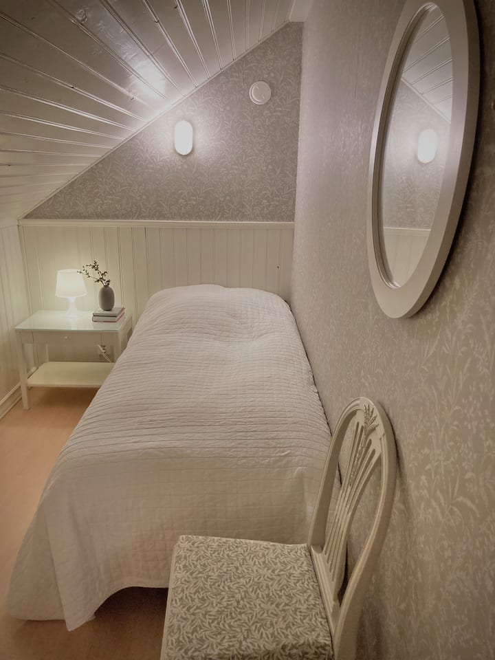 This bedroom is a private single room accessible from the dining/livingroom
