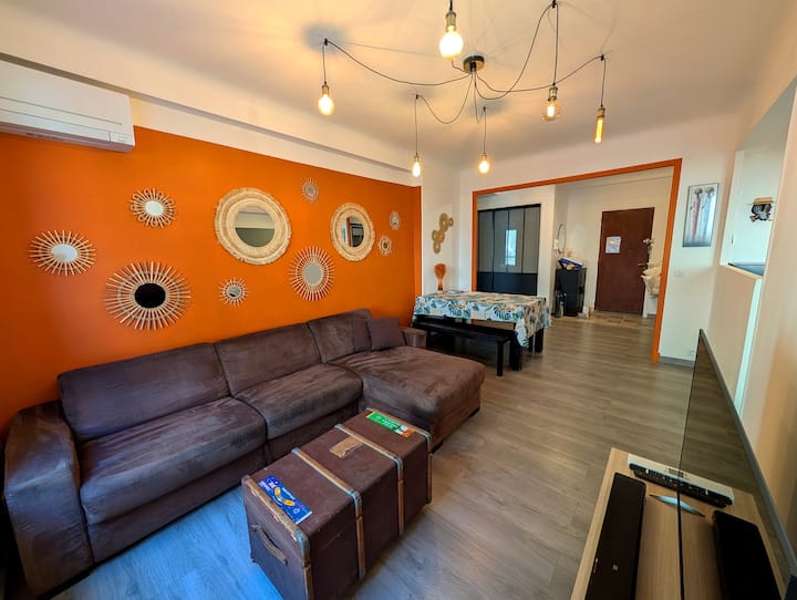 Appartement 2/3p Au Calme, Proche Centre + Plages. - Antibes
