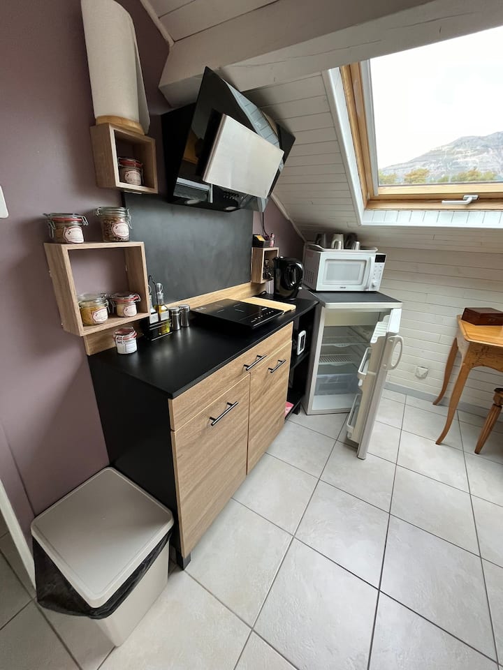 Grande Suite Parentale Mansardée Avec Kitchenette - Gap