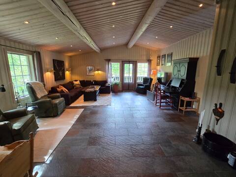 Top performing Airbnb: Large family cabin by Sorknes Golf! in Åmot