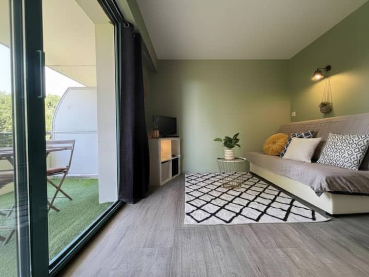T1 Lumineux - Balcon & Parking - Nieul-sur-Mer