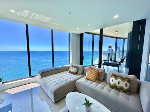 Top performing Airbnb: Direct Ocean View 2 Bedroom Corner Unit High Floor in Surfers Paradise