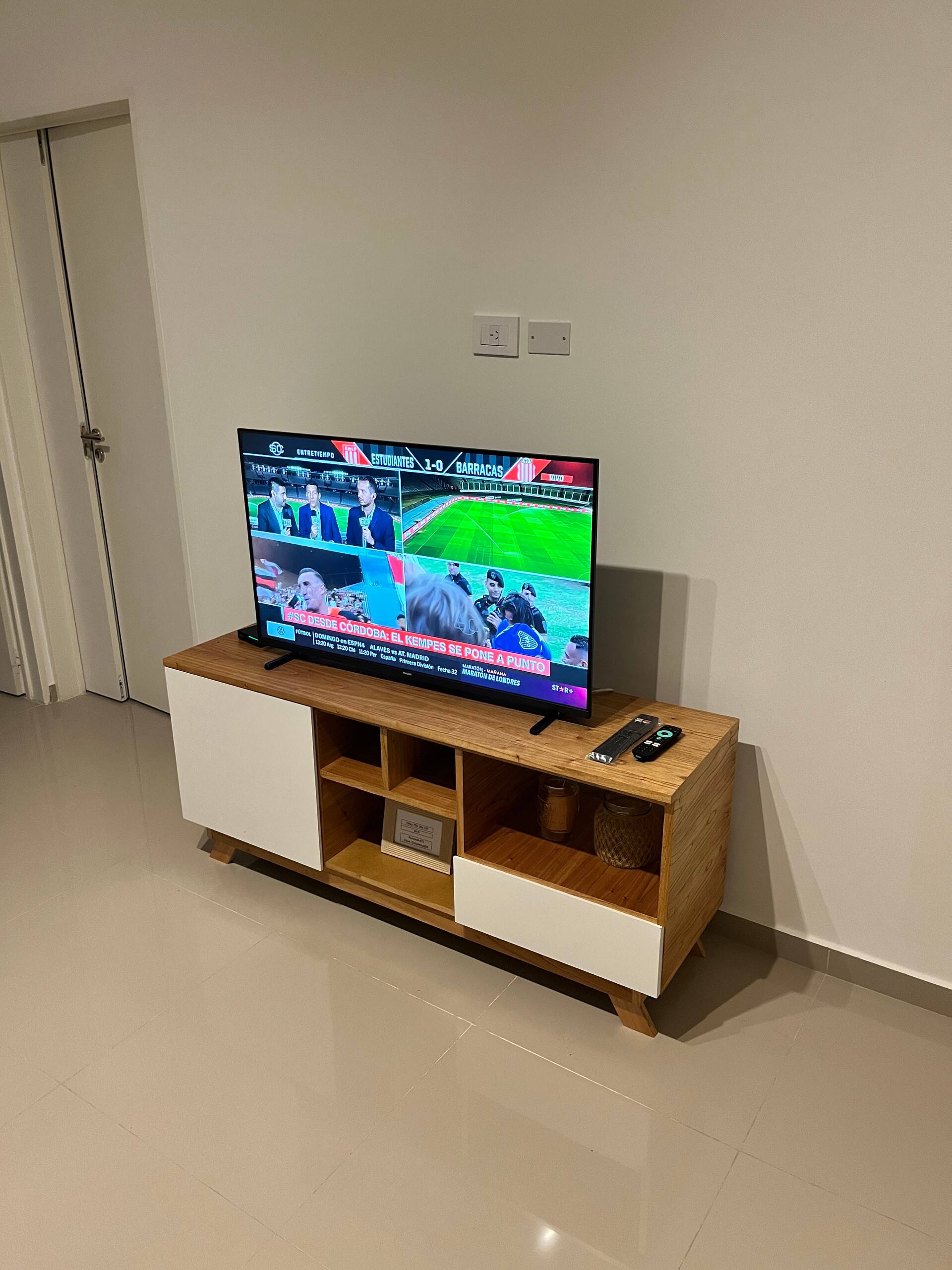 Apartamento de 1 quarto em Almagro com segurança 24 horas e piscina