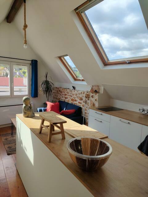 "La Cabane" Apartment near Paris.