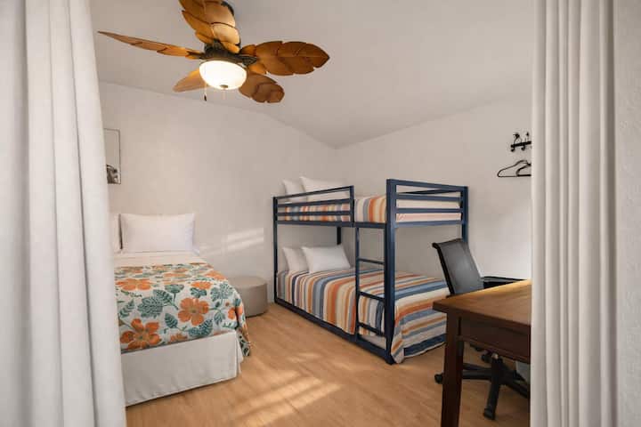 Comfortable and cozy with room for everyone to rest