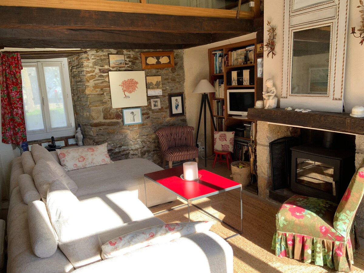 Successful Airbnb property: Beautiful house in South Morbihan near the sea in Damgan