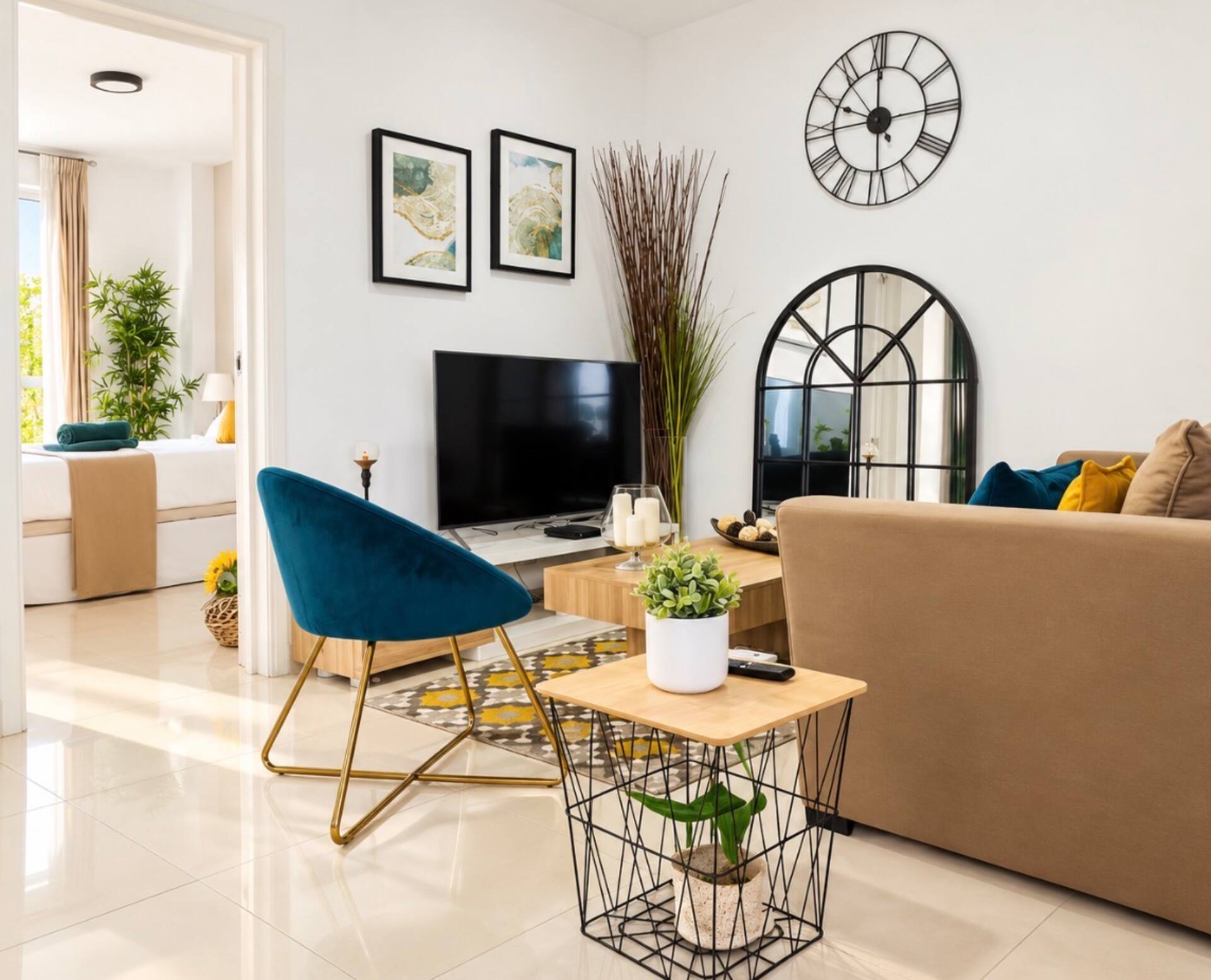 Apartment in Madrid. 2 bedrooms and terrace