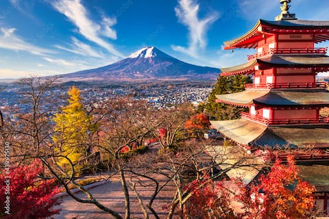 OPENSALE! [Hoco Fujiyoshida] A high-quality inn with a view of Mt. Fuji, near the station, and a 1-minute walk from the Honmachi shooting spot