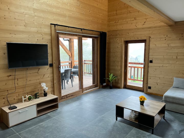 Lodge Avec Vue Sur Montagnes - Abondance