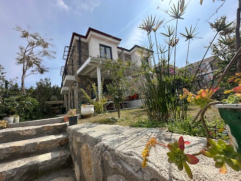 Villa Carian Trail is located in Evdat, close to Kargı Bay beach