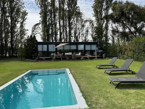 New modular house
With a pool