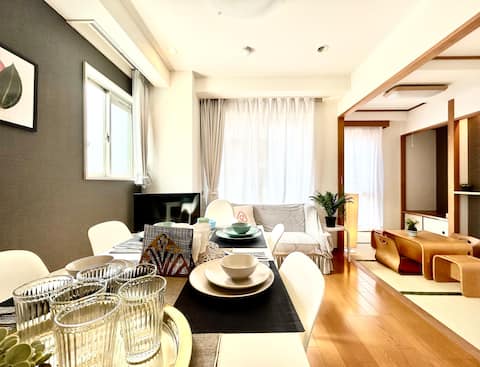 3mins to station|Roppongi Azabu Area|105㎡|villas