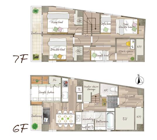 Luxury Azabu Penthouse3min to Azabujyuban Station gallery image 4
