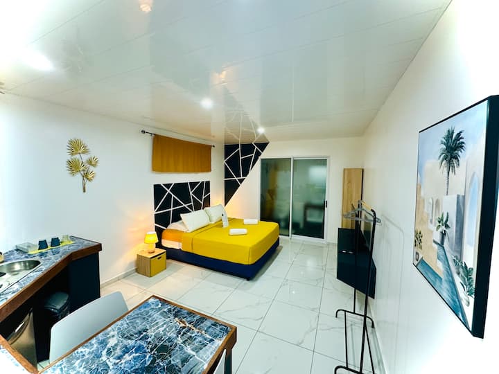 Ml4~ Chambre Studio Climatisé ~ Papeete - Tahiti