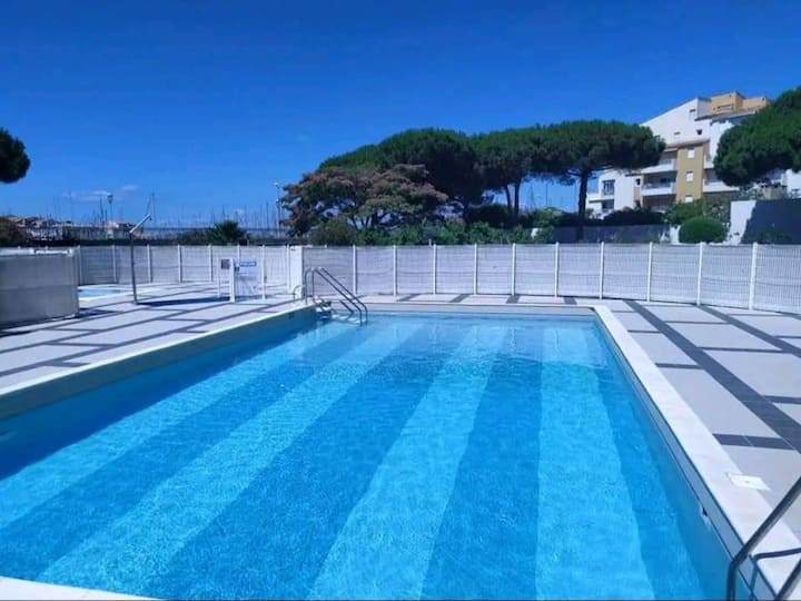 Studio - Résidence Avec Piscine - Agde