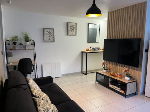 Top Airbnb: #Le Felix-ible# Comfortable 2-room apartment for 4 people, center in Isère