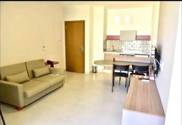 Entire home with 1 bedrooms in Caldas Novas - Apto Praias do Lago Eco Resort