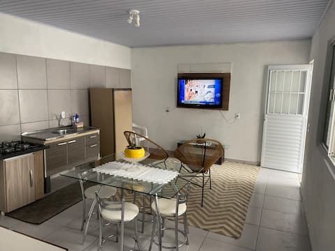 Successful Airbnb property: Guest house with private guest house in Criciúma