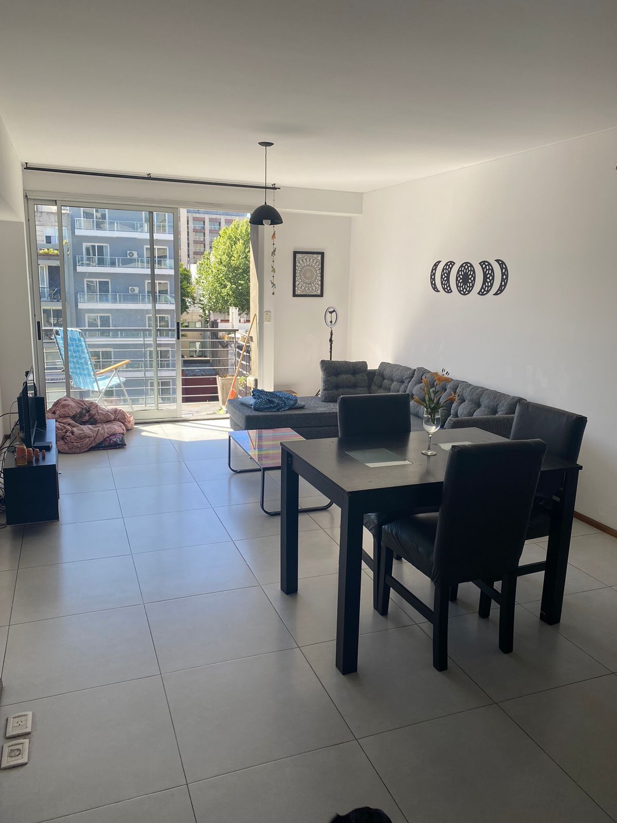 Habitación en departamento compartido en Palermo