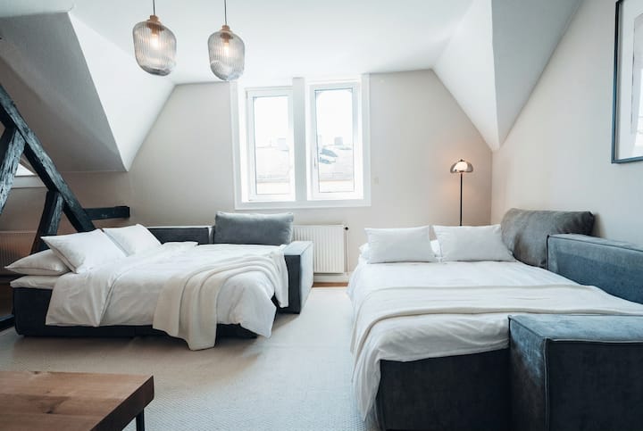 3 Br | Luxus | Arbeitsplatz | Wifi | Küche | Hbf - 비스바덴