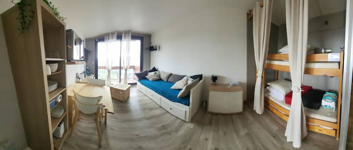 Appartement 4 Pers Vue Vallée - Le Corbier