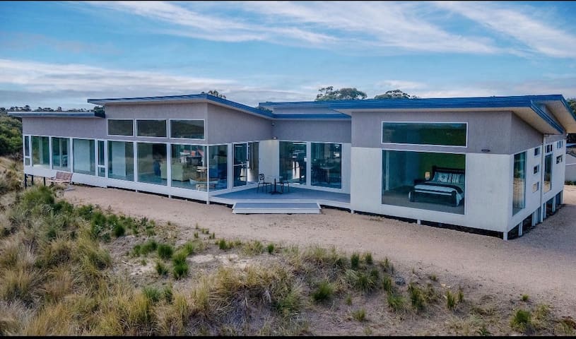 Panoramic views & swim spa home.