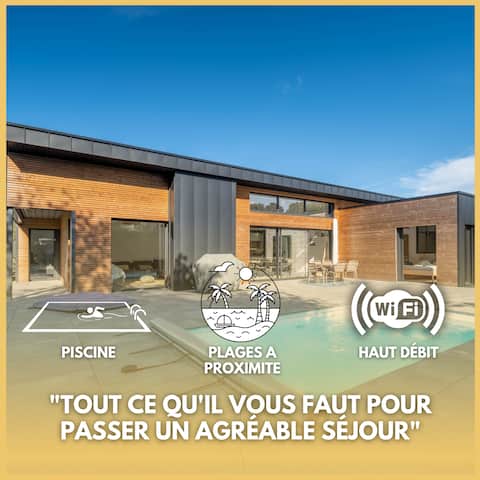 Villa Loki - 700 m from the sea - Heated pool*