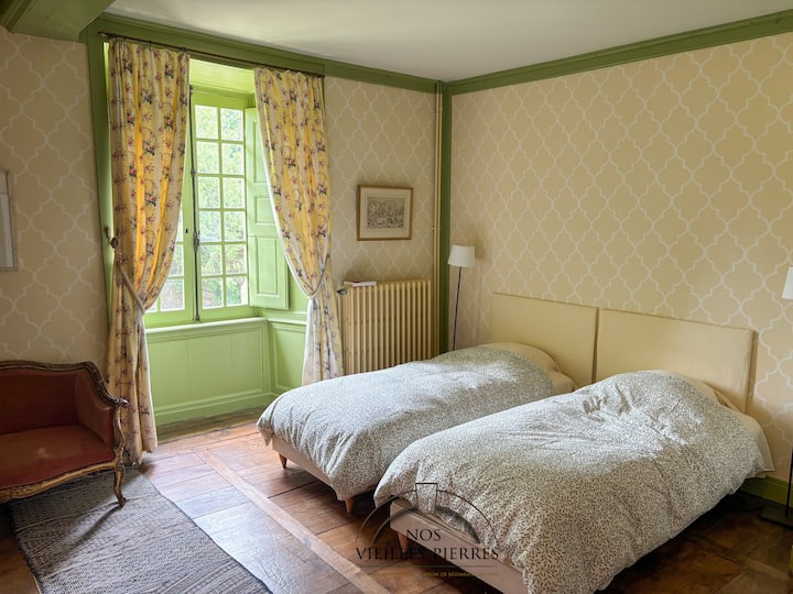 2 lits de 90 pouvant être réunis