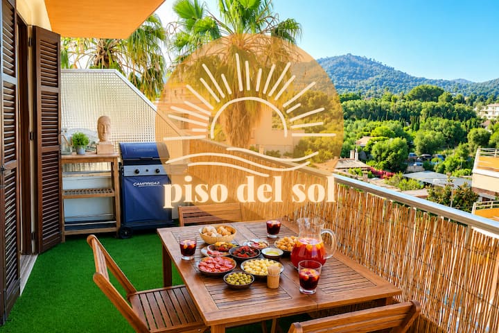 Piso Del Sol  Plage à 100m, Vue Mer, Famille - Cala Millor