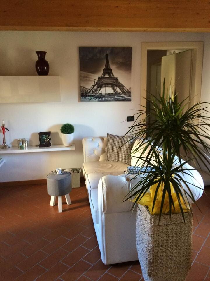 三座沙发……带电视角的休闲区 