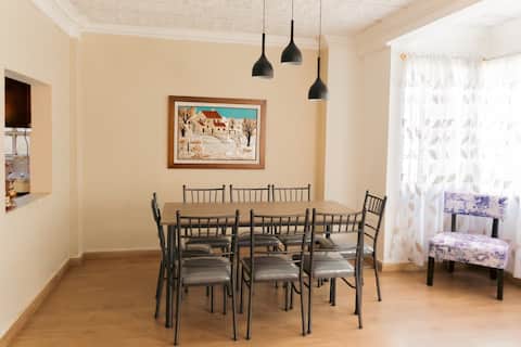 Family accommodation in Cuenca, Ecuador.