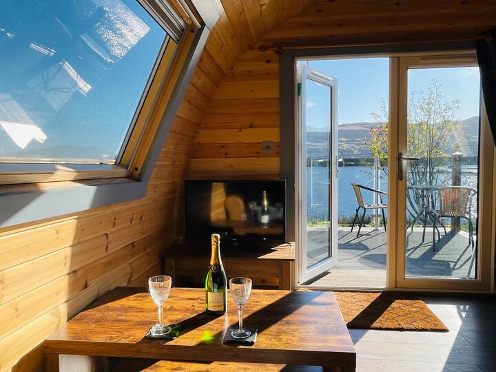 Luxury Seafront Pod & Private Sauna | Near Oban - Oban