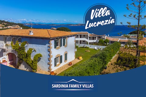 Villa Lucrezia Baja Sardinia 200 meters from the sea