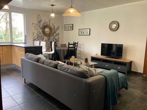 The calm and greenery