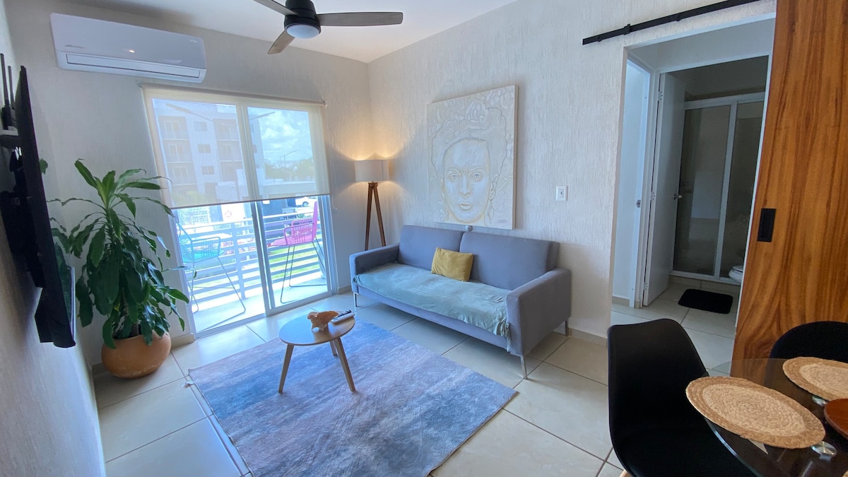 Anuncio de Airbnb popular: Comfort and convenience: 14 minutes from Cancún Airport en Supermanzana 333