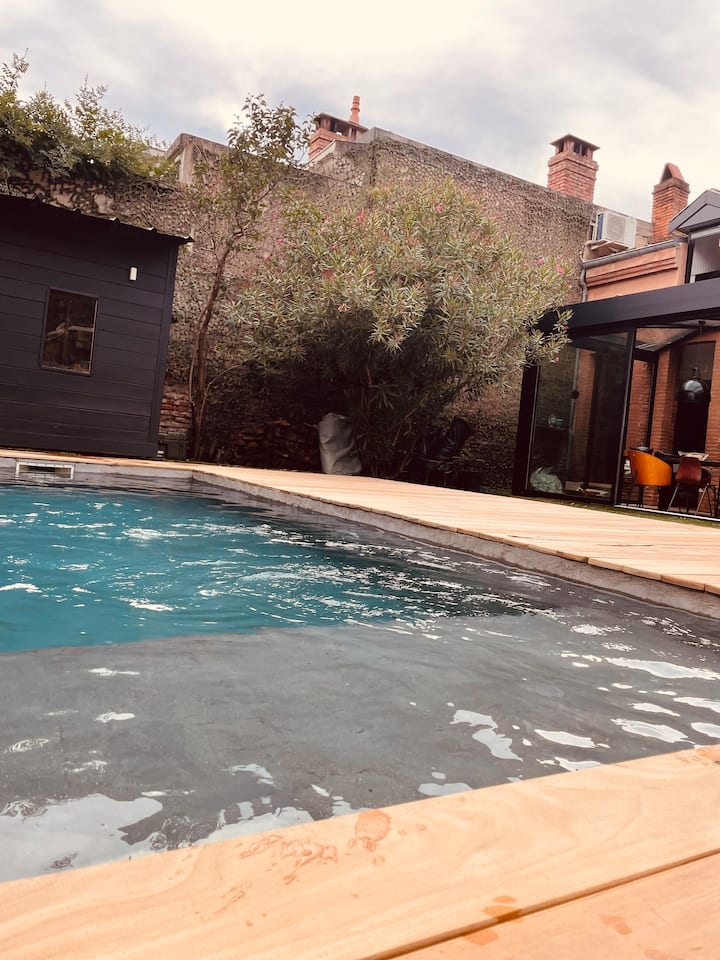 Superbe Maison D’architecte Piscine Tls Centre - Toulouse