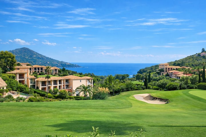 2 Pieces, Calme, Golf & Plages à Pied - Agay