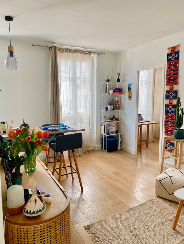 Appartement 2 Pièces Lumineux & Cosy - Paris