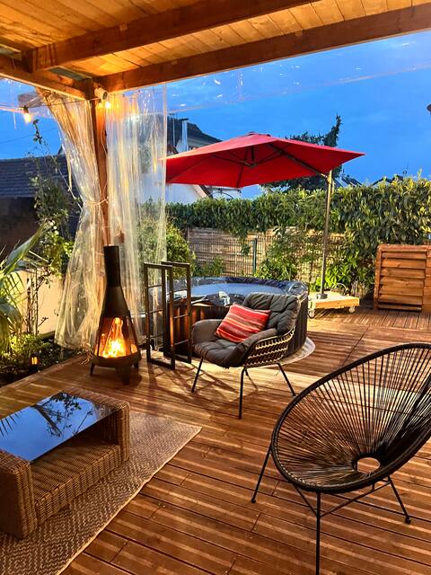 Luxury villa, Ac/Spa near Paris, Orly, Disney